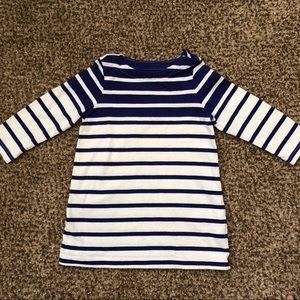 Baby GAP Blue/White Striped Tunic Swing Dress